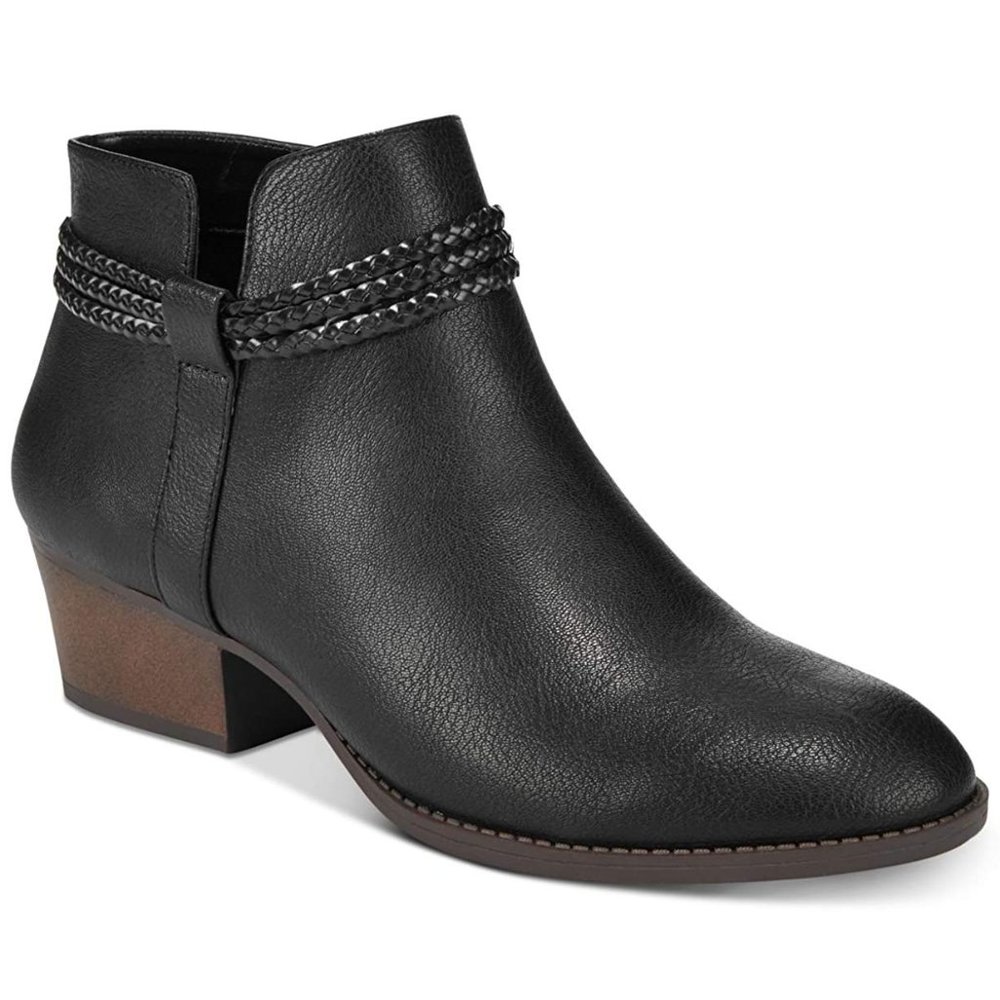 Style Co Womens Fellicity Ankle Bootie Black - Picture 4 of 4